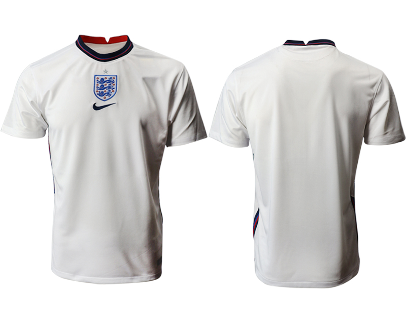 Men 2021 Europe England home AAA version soccer jerseys